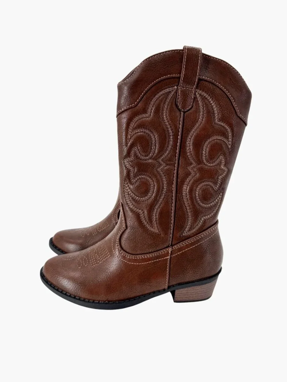 NEW Cat & Jack Kids' Montana Western Boots - Brown